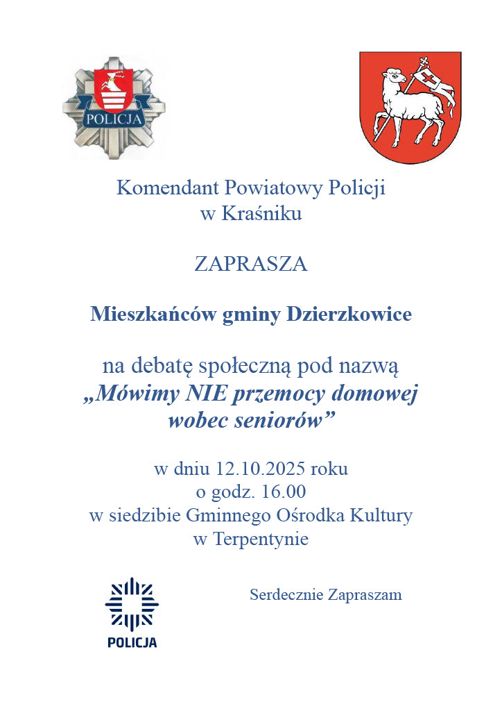 zaproszenie na debatę w Terpentynie