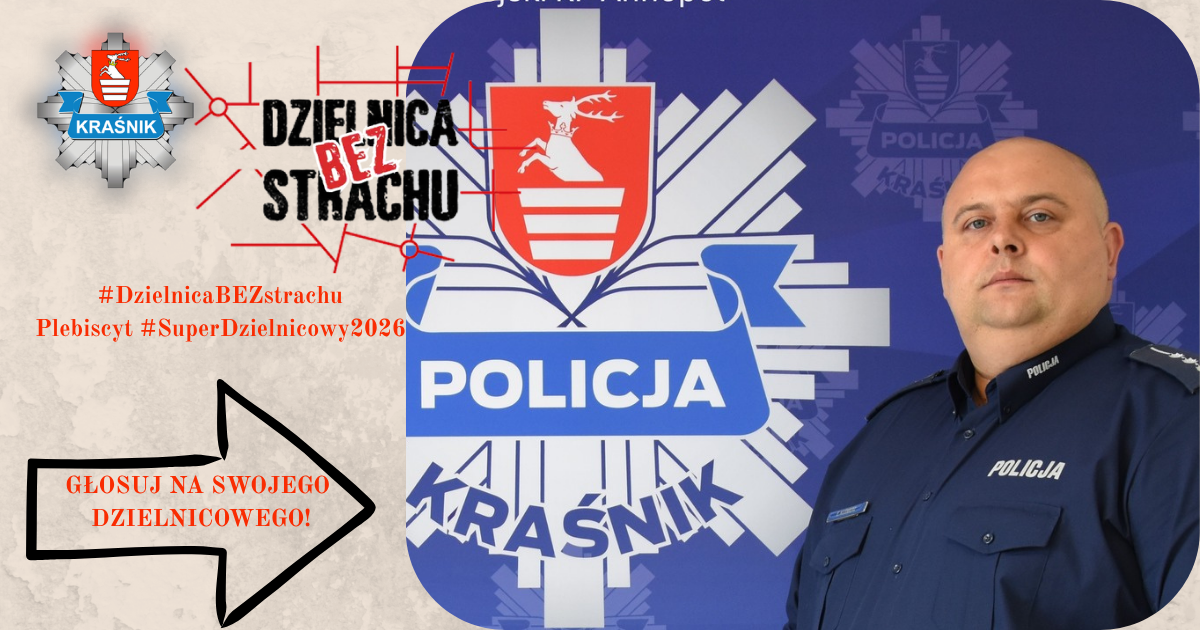dzielnicowy Marcin Mazur