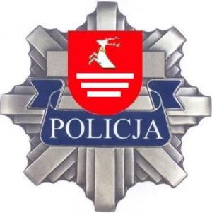 Zdjęcie przedstawia grafikę z logiem Policji.