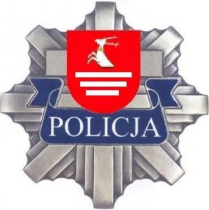 Zdjęcie przedstawia logo policji.