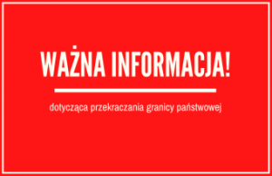 Zdjęcie przedstawia grafikę z napisem &quot;Ważna Informacja&quot;.