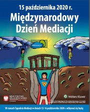 Zdjęcie przedstawia grafikę międzynarodowego dnia mediacji.