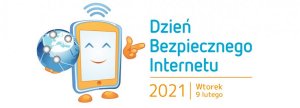 Zdjęcie przedstawia logo akcji &quot;Dzień bezpiecznego internetu&quot;.