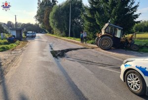 Zdjęcie przedstawia miejsce zdarzenie