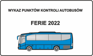 Grafika kontroli autokarów