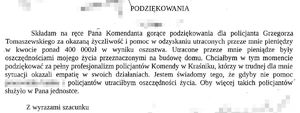 Podziękowanie