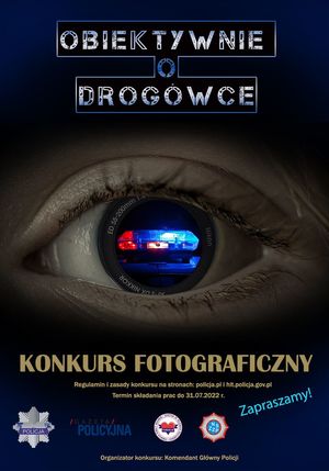 Logo konkursu obiektywnie o drogówce