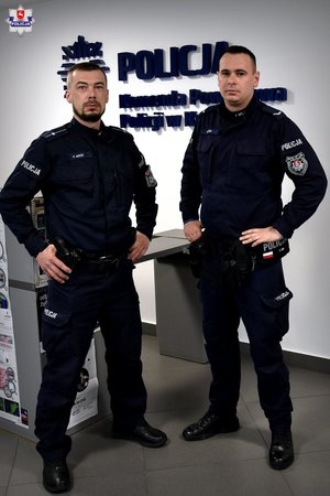 Zdjęcie policjantów