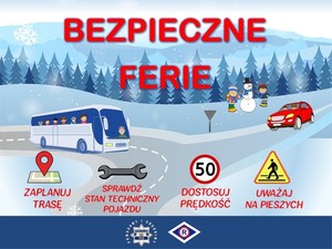 Grafika bezpiecznych ferii 2023