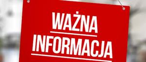 Grafika ważna informacja