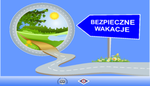 Grafika bezpiecznych wakacji