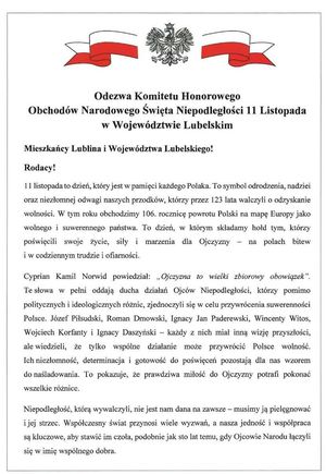 Odezwa