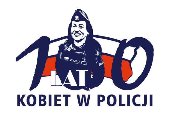 Plakat 100 lat kobiet w policji