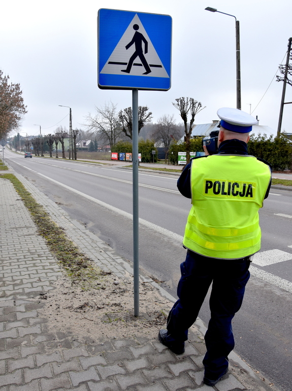 policjant akcja prędkość