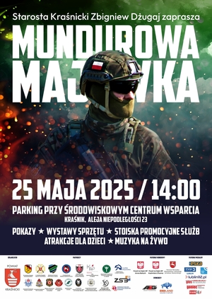 plakat Mundurowa Majówka