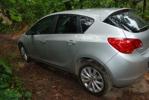 opel astra, skradziony samochód