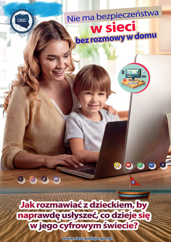 PLAKAT BEZPIECZEŃSTWO W SIECI