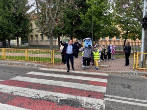 przejście dla pieszych i dzieci