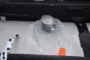 wlew paliwa w samochodzie ciężarowym