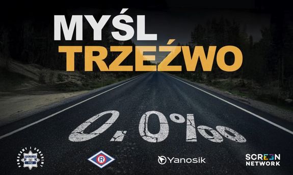 zdjęcie z napisem myśl trzeźwo