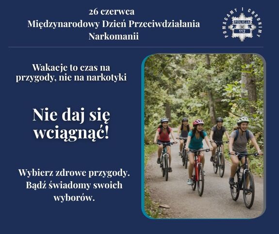 26 czerwca międzynarodowy dzień przeciwdziałania narkomanii