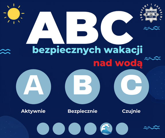 ABC bezpiecznych wakacji nad wodą